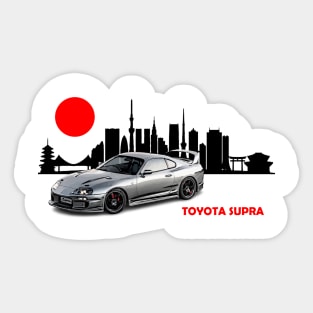 Toyota Supra MK4 Sticker